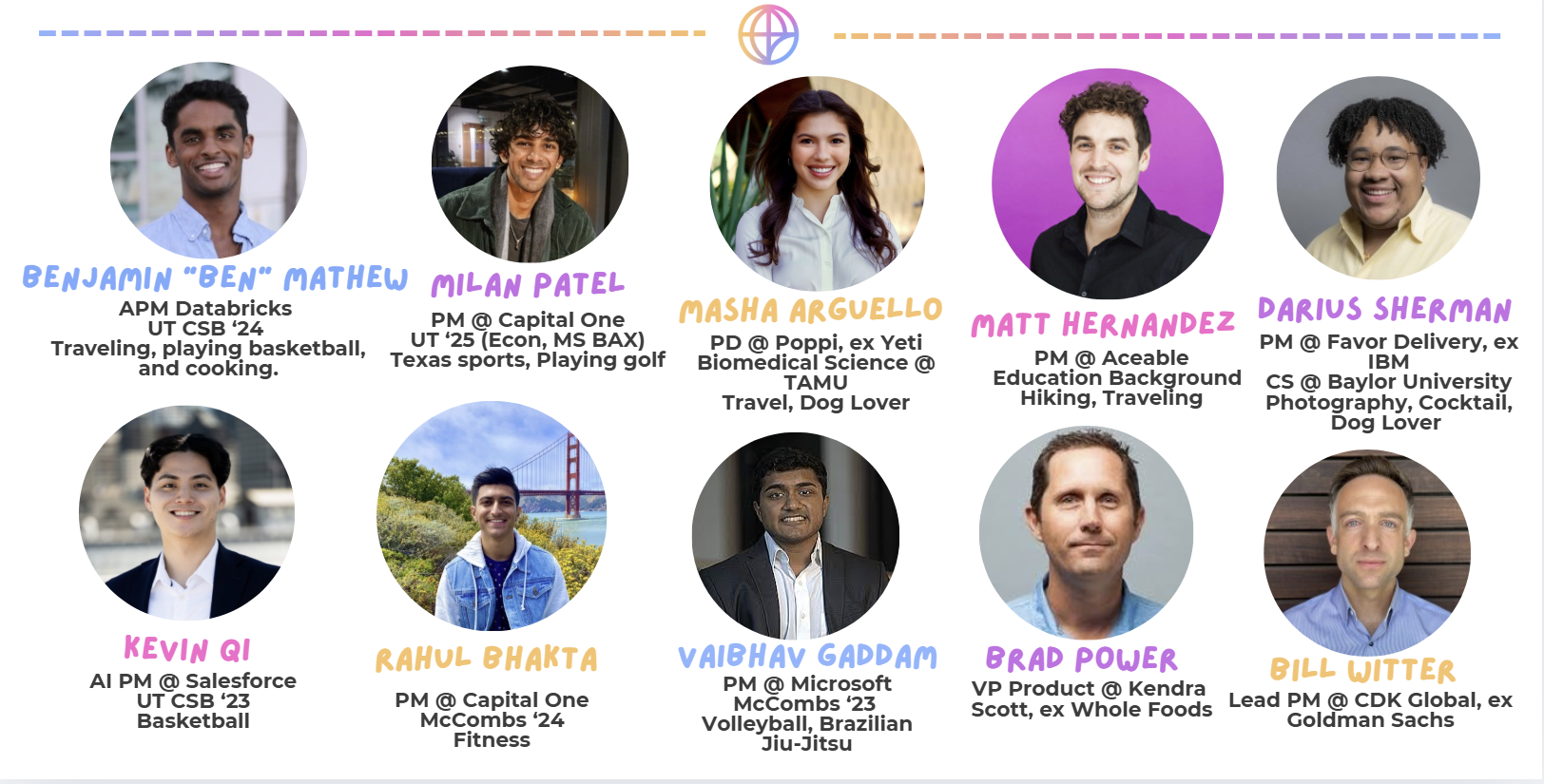 Texas Product Catalyst mentors